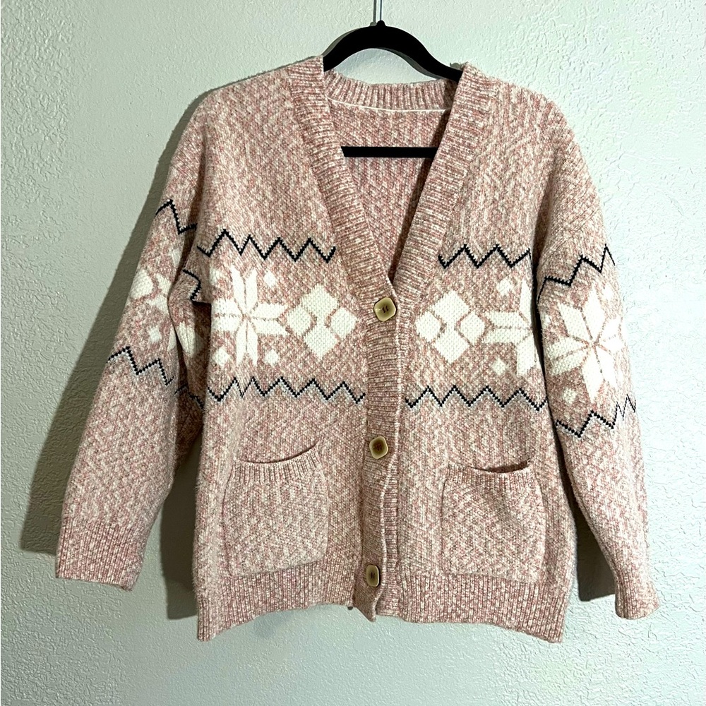 Cardigan Sweater Vintage Look Size Comparable to Large no Tags